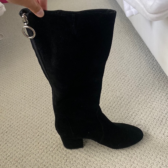 Steve Madden Black fabric Boots - Picture 1 of 4